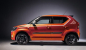 Preview: Schmales Seitenschutzleisten-Set an einem SUZUKI IGNIS