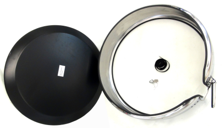 Chromed spare tyre cover for your SUZUKI JIMNY GJ