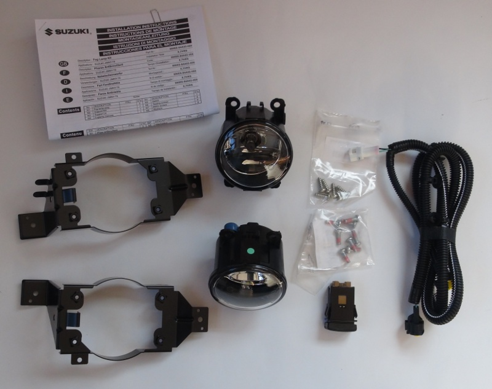 Nebelscheinwerfer-Set für den SUZUKI Jimny