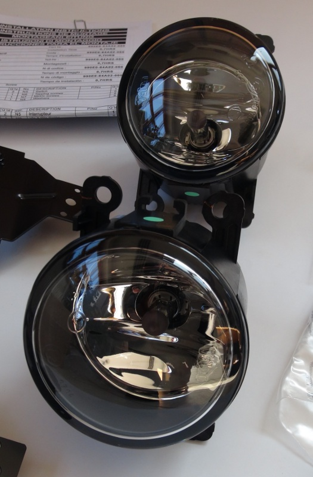 Nebelscheinwerfer-Set für den SUZUKI Jimny