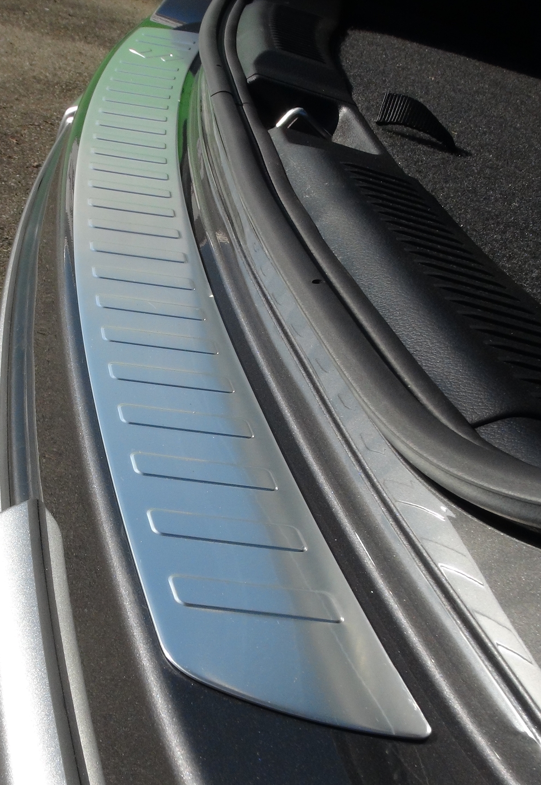 Autohaus Fürst Onlineshop - Rear Bumper Protector made of Aluminium for the SUZUKI  SX4 S-Cross