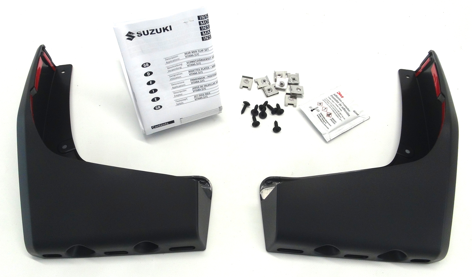 Rigid moulded mud flap set for your SUZUKI VITARA