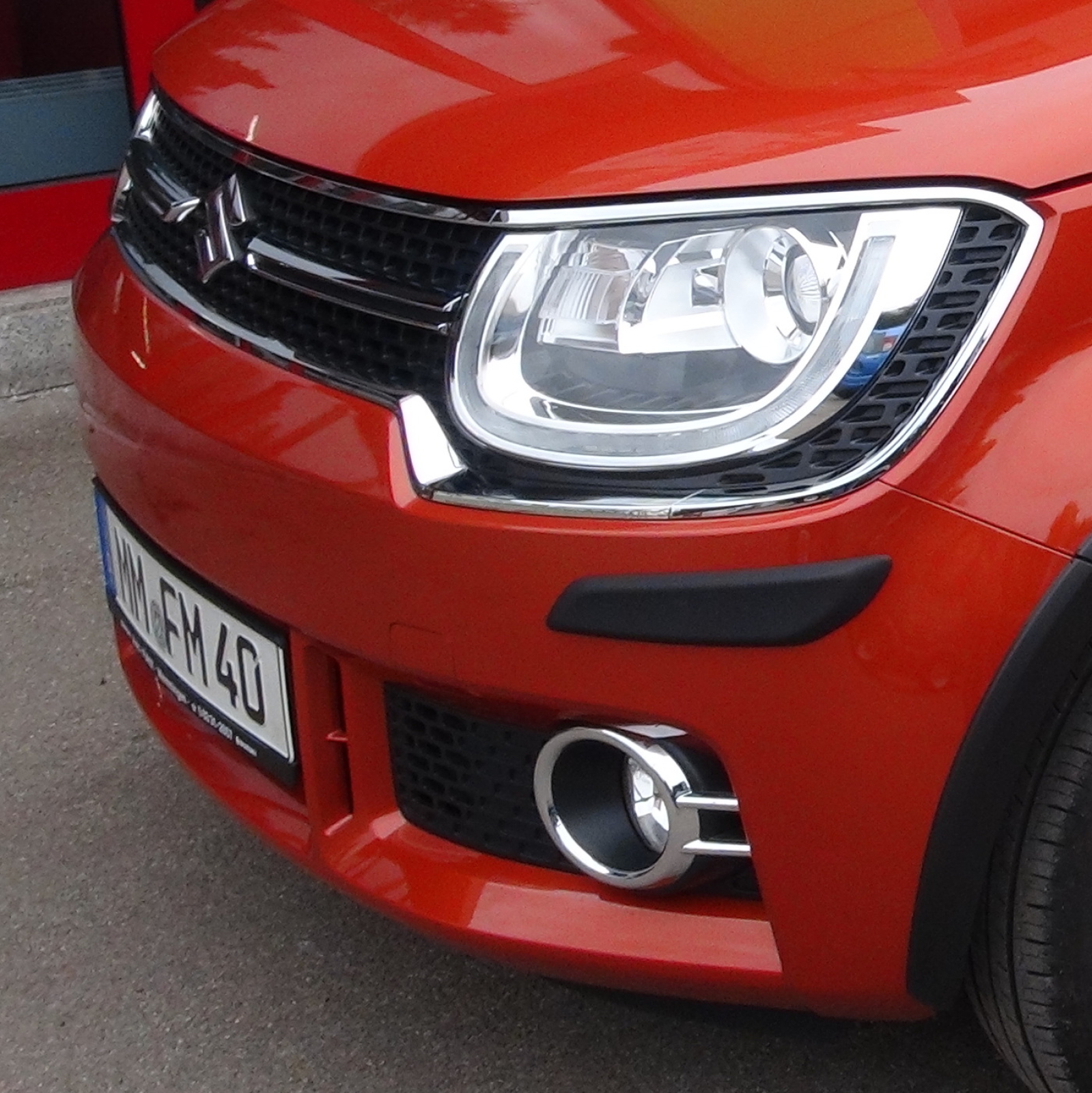 Stoßstangenschutzleisten-Set für vorne für Ihren SUZUKI IGNIS