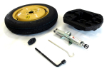 Compact-Spare Tyre Backfitting Kit for your SUZUKI SWIFT  (pictures show VITARA-Kit)